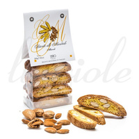 Włoskie biscotti manufakturowe `Cantucci Migdałowe I.G.P.` 200g